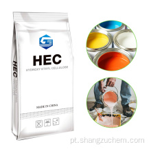 Hidroxietilulululose HEC GHE60 para tintas à base de água